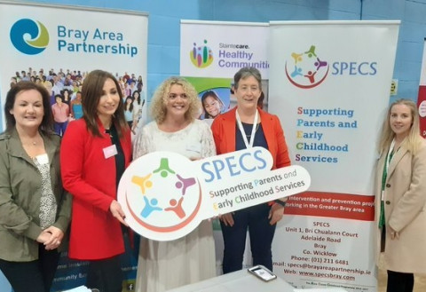 BAP staff at the launch of Sláintecare Healthy Community in Bray