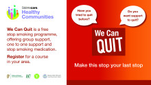 We Can Quit programme poster
