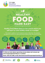Healthy Food Made Easy poster